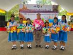 การแข่งขัน วาดภาพระบายสี ระดับชั้นป.๓-ป.๖ ประเพณีแห่จาดเดือน