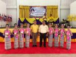 การแสดงต้อนรับผู้ว่าราชการจังหวัดกระบี่ ณ อำเภอปลายพระยา