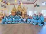 การถวายเทียนเข้าพรรษา ณ  วัดเขาต่อ
