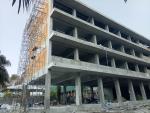 ความคืบหน้าการสร้างอาคารเรียน 4 ชั้น 12 ห้องเรียน