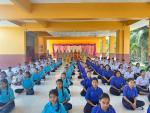 รับการแนะแนวการบวชภาคฤดูร้อนจากพระคุณเจ้าวัดมหาธาตุวชิรมงคล